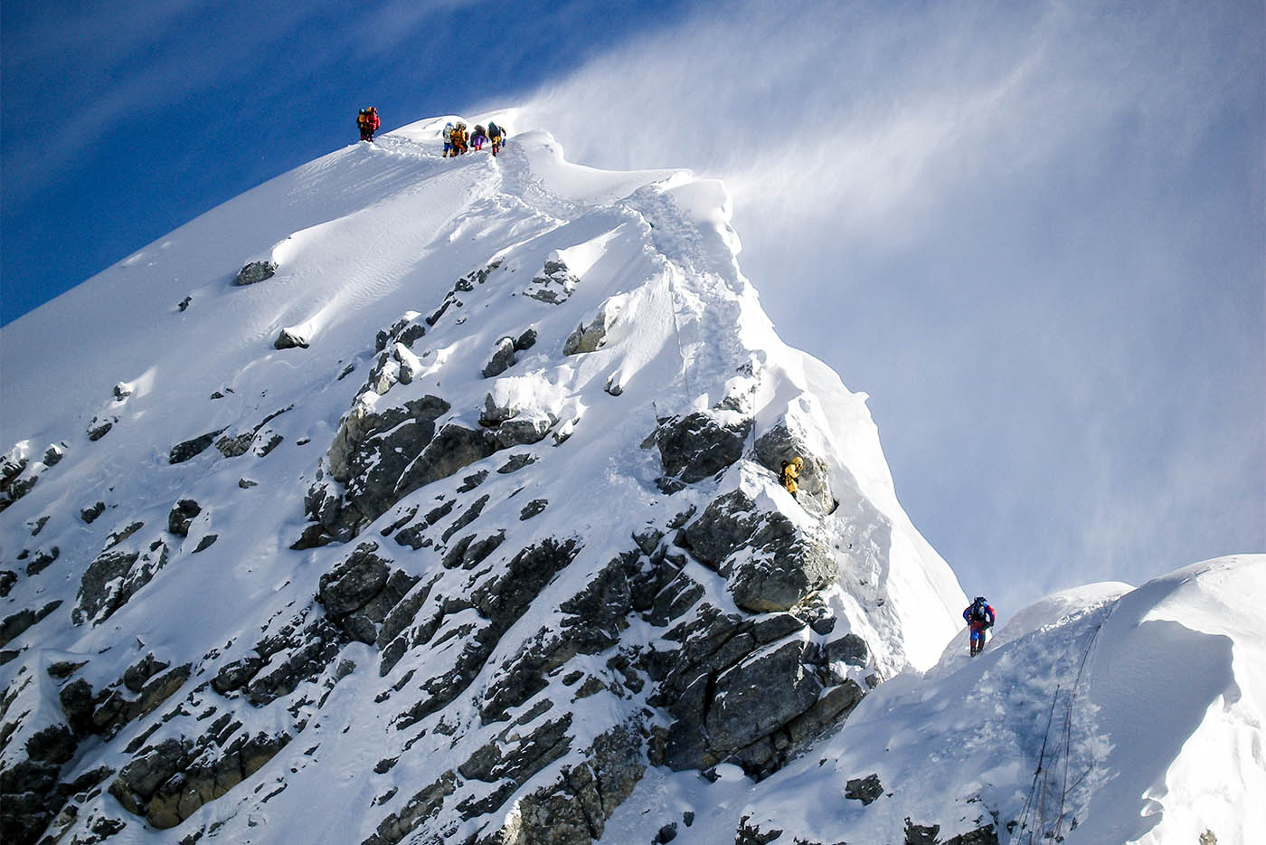 Tallest mountain in the world, Everest - 8848 meters.